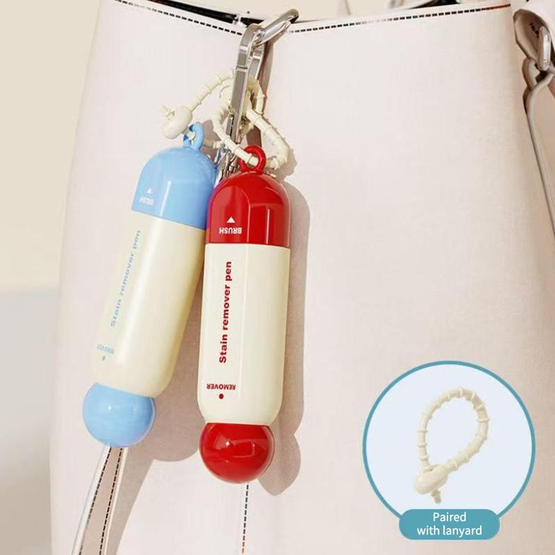 Portable Stain Remover Pen Double Ended Cleaning Brush Quick Action for Clothing Jeans Uniforms Home and Journey