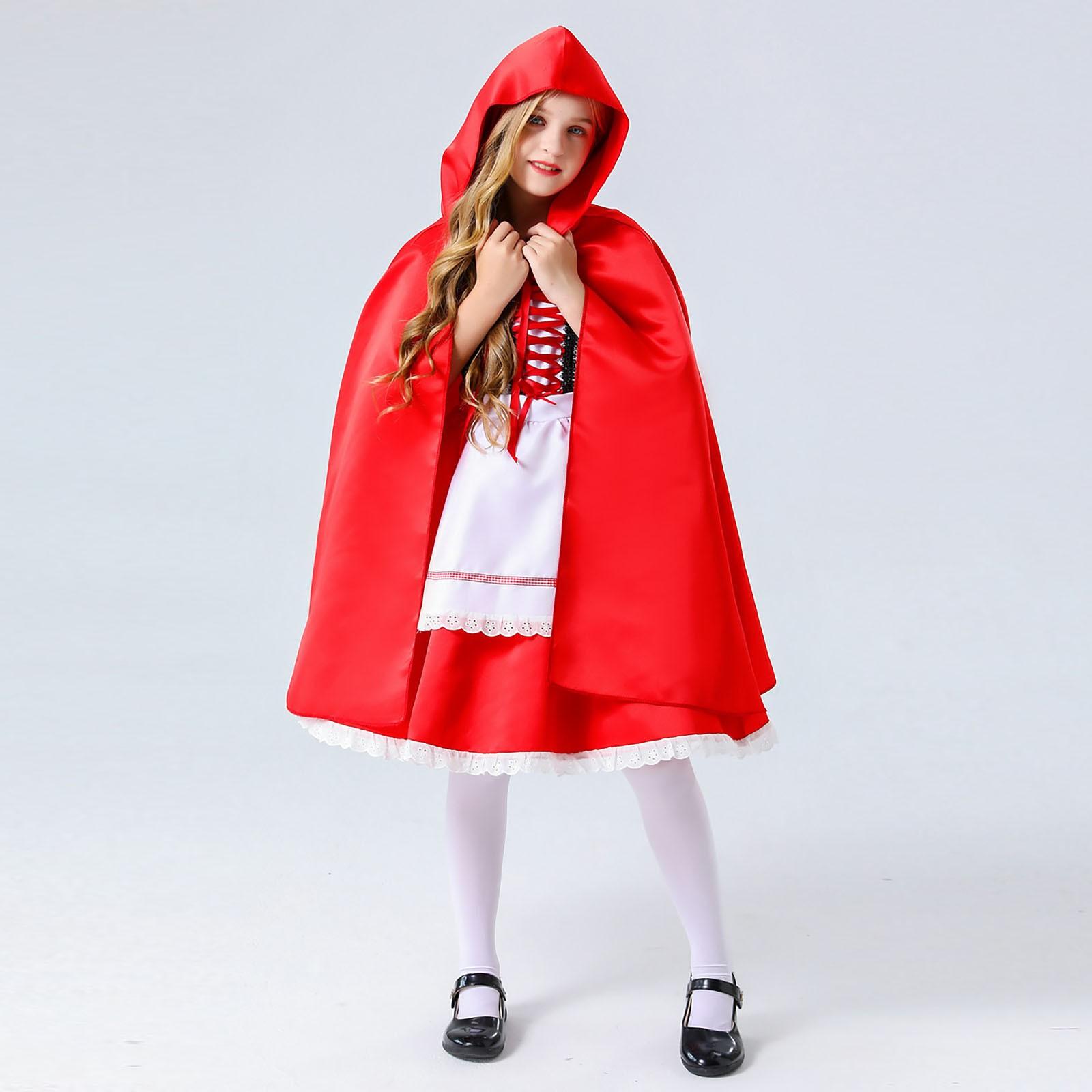 

Костюмы Красной Шапочки для детского сада, Костюмы для рождественской танцевальной вечеринки 150 красный