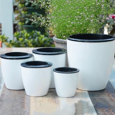 Automatischer Selbstbewässerungstopf für Blumenpflanzen, zum Einsetzen in den Boden, Bewässerung für den Garten, Innenbereich, Heimdekoration, Gartenarbeit, Blumentöpfe, 3 Größen