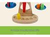 Children's Wooden Balance Scale Educational Toy