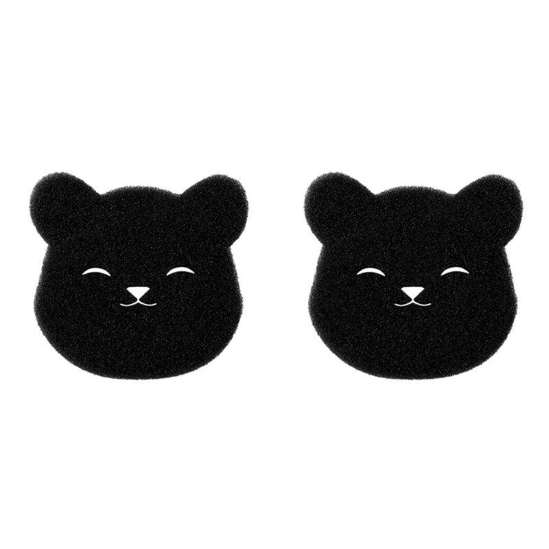 

AEE4-Laundry Ball Washing Machine Lint Catcher Bear Shape Pet Hair Remover Reusable Clothes Sofa Cat Dog Hair Cleaning Sponge