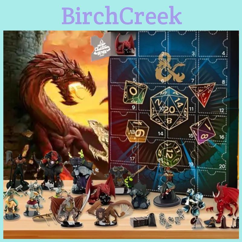 Dungeons And Dragons Adventní kalendář Dárková sada s překvapivými sběratelskými předměty pro sváteční oslavy