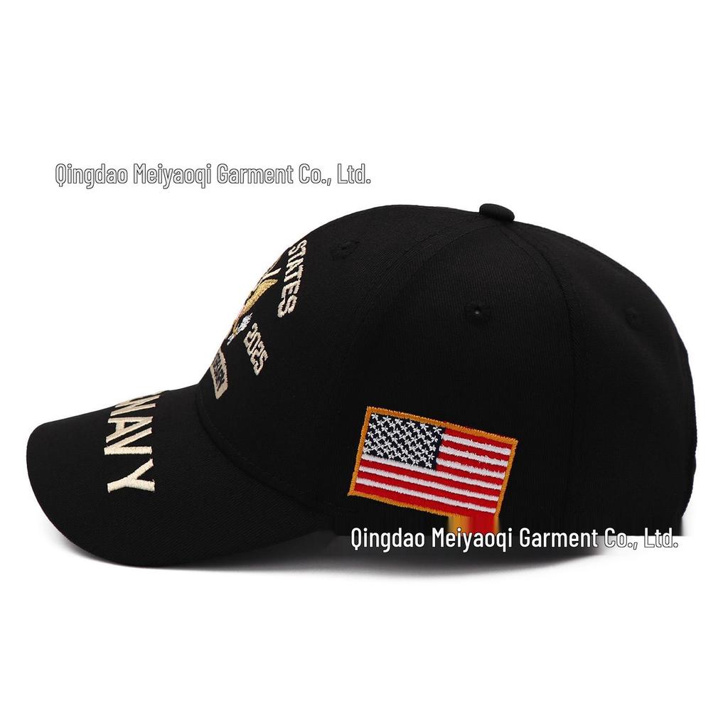 250. Jahrestag USA. Marineblaue bestickte Kappe, Unisex Outdoor-Hut