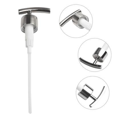 Dispenser con Testa a Pompa Ugello Spazzolato Galvanizzato