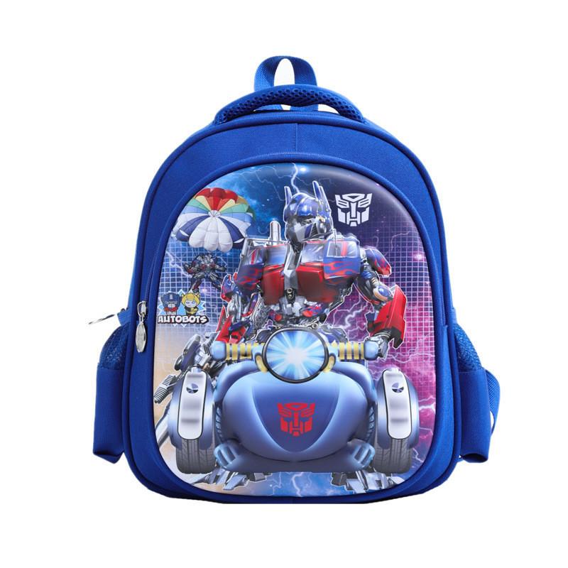 Trendy Cartoon Hard Shell Backpack For Kids Durable Nylon Material Cute Design