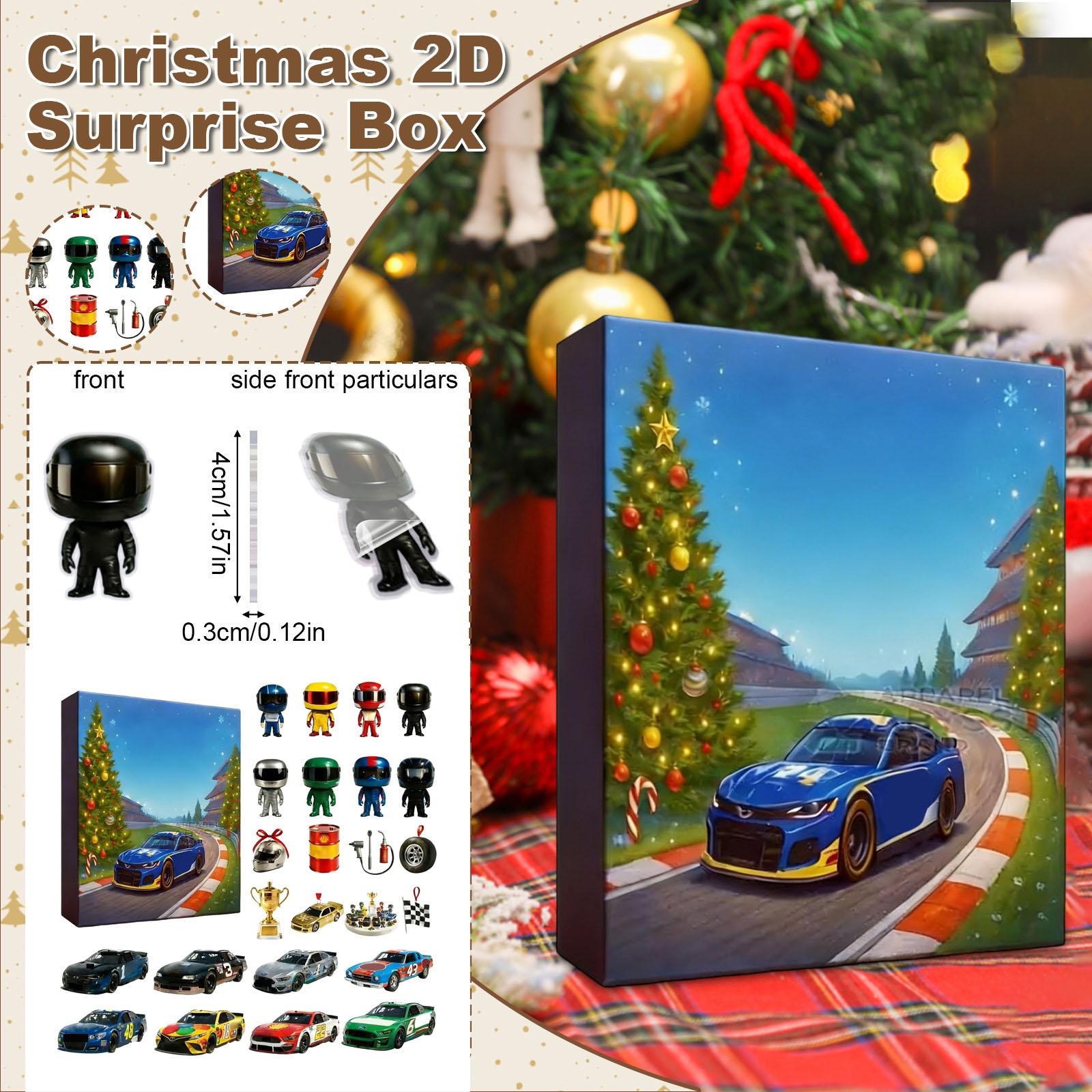 

Christmas Arrival Calendar, Spend A Happy Christmas Countdown Together, 24 Acrylic One Size