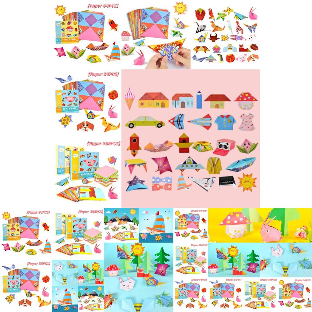 Papier-Schneidekunst-Set für Kinder für kreative DIY-Projekte