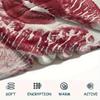 1PC Heart Graphic Print Flannel Blanket Lightweight and portable for Lunch Break Warmth and Comfort Birthday Gifts Ideal Gift