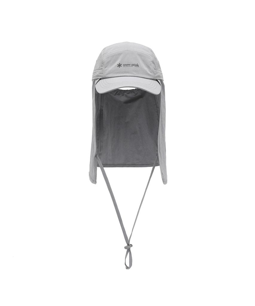 SNOWPEAK APPAREL Echo Taslan Sunshade Camp Cap (S26Mufcp76) Gray