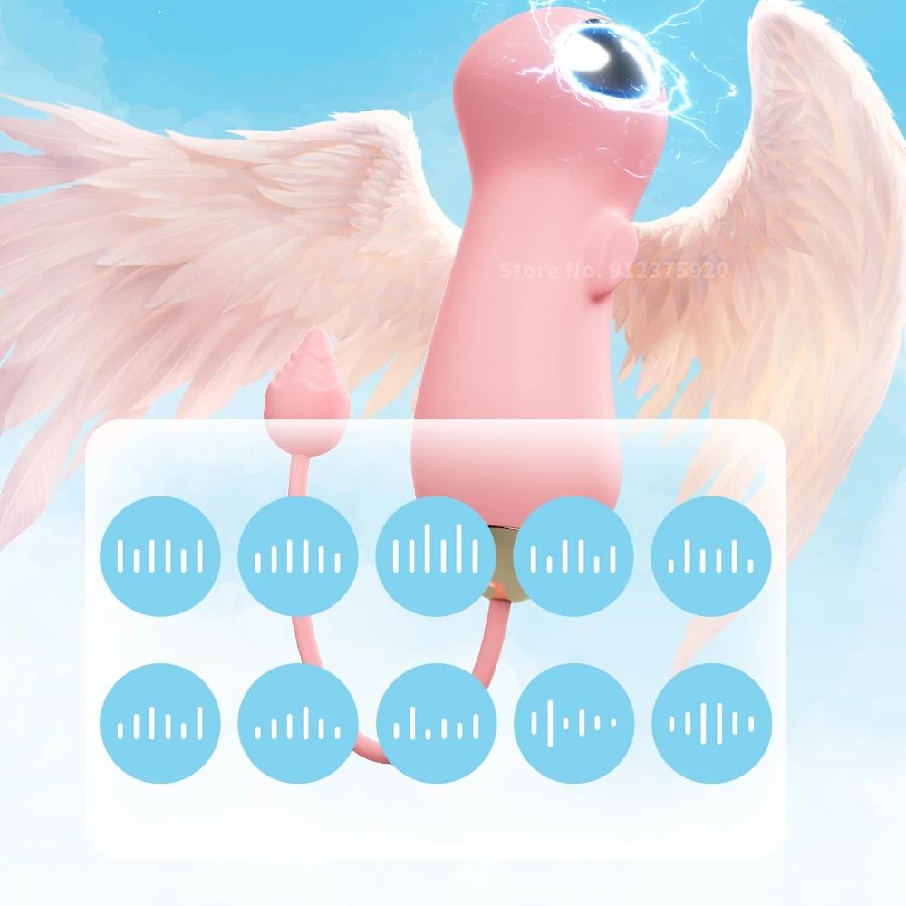 New 10 Frequency Vaginal Shock Vibrator G Spot Massage Clitoris Wireless Remote Control Vaginal Vibration Adult Female Sex Toy Kegel Ball