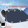 Automobile Sunshade Cover 1PC Magnetic Car Front Windscreen Cover Windshield Snow Sun Shade Waterproof Car Cover