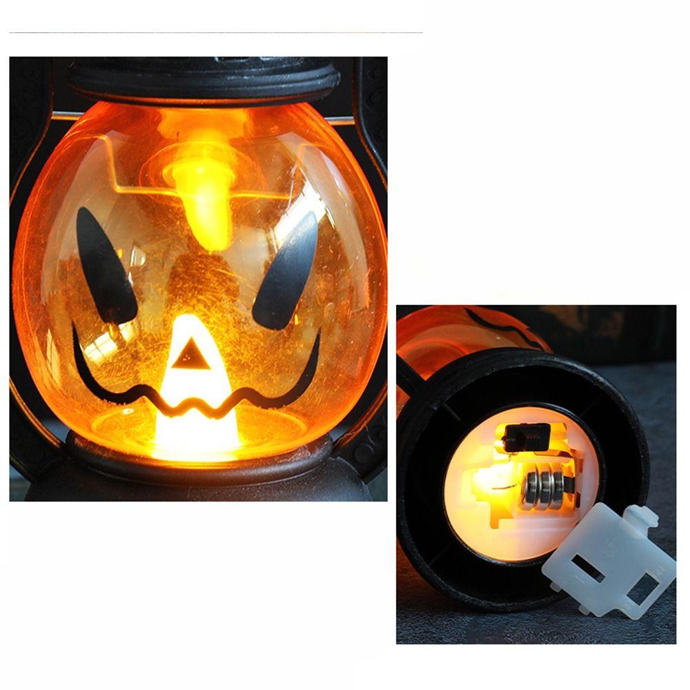Durable LED Night Light Creative Halloween Ornament Halloween Pumpkin Lantern  Home Decor