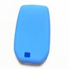 IKT Silicone Cover for Toyota Cars Smart Key 3 Buttons Light Blue / New
