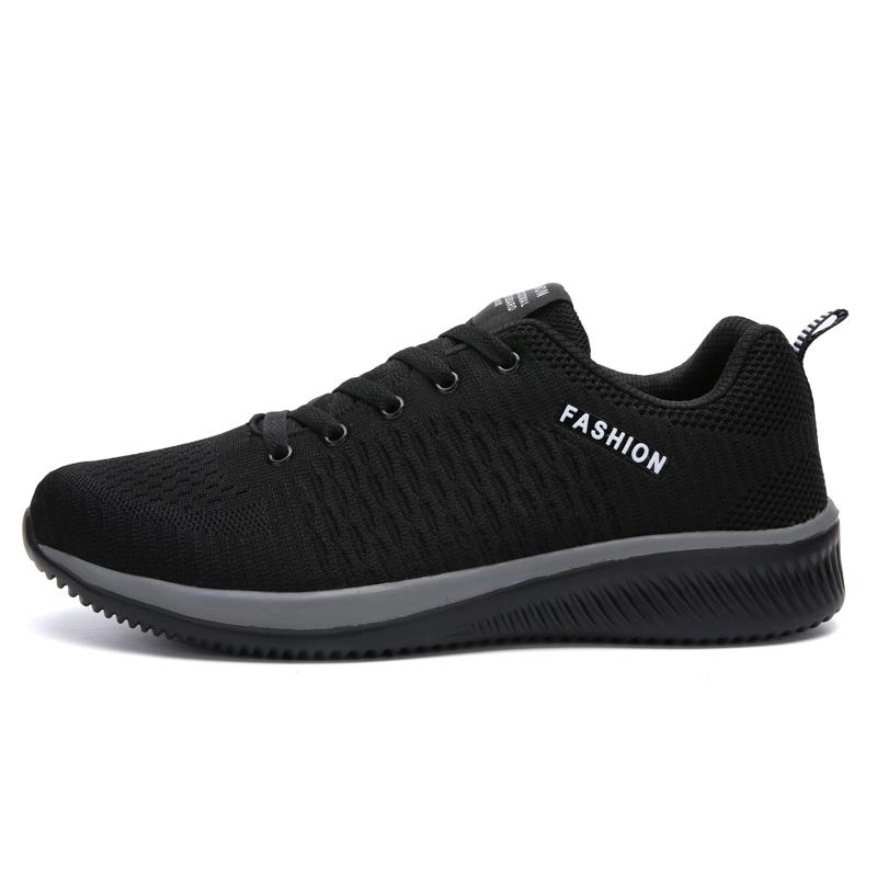 Breathable Sport Athletic Gym Lightweight Men Sneakers Casual Men Running Walking Knit Shoes Fashion Casual Sneakers