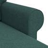 Sofa Dark Green 195 X 138 X 80 Cm Fabric