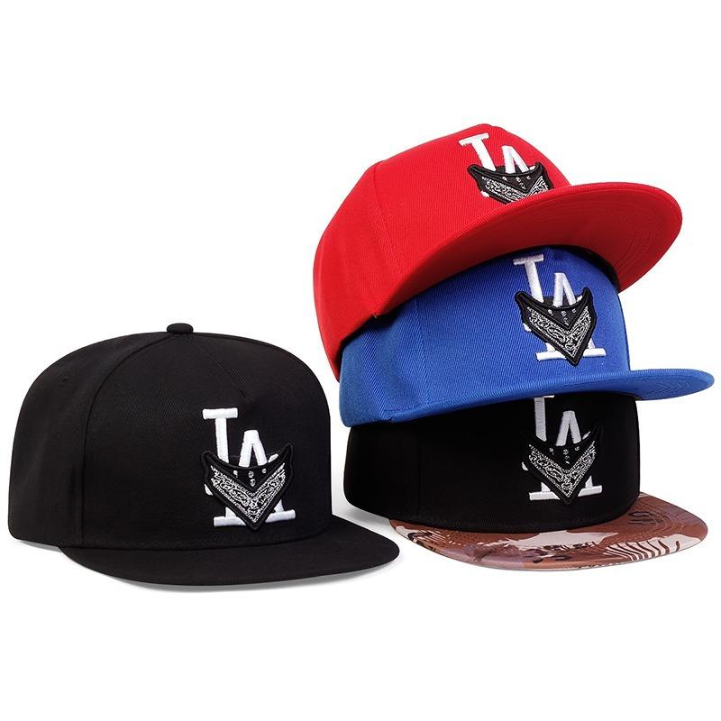 New hat embroidered letters baseball cap men's and women's casual versatile simple flat cap