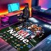 Custom Name Personalized NFL Print Carpet, Versatile Home Decor Rug, for Playroom, Apartment, Balcony, Entryway, Hallway Gift