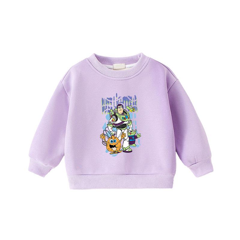 Unisex Kids' Round Neck Long Sleeve Warm Korean Style Fashion Hoodie