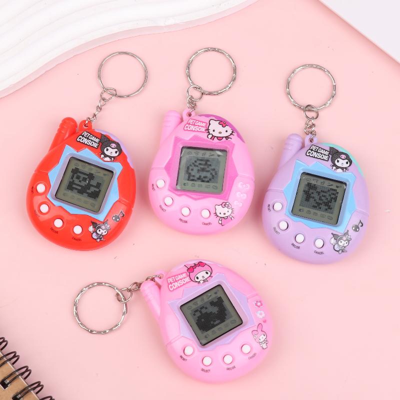 Harajuku Hello Kitty Tamagotchi Electronic Pets Toy Keychain Sanrio Kuromi Game Machine 90S Nostalgic Virtual Cyber Pet Toy