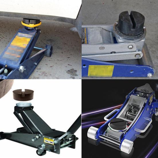 5cm Cylinder Shape Pad Lift Car Jack Rubber Support Block Durable Jacking Holder