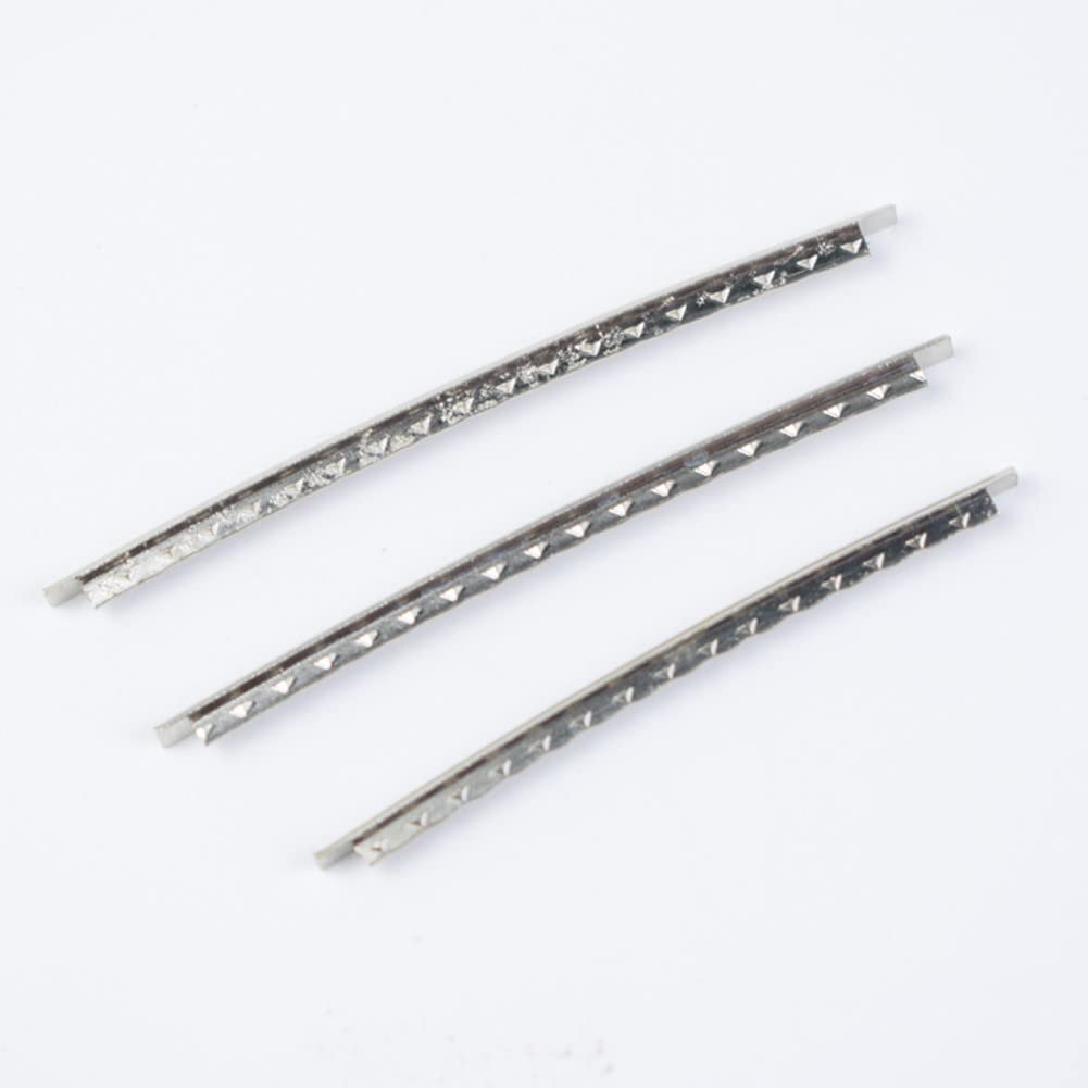 Electric Guitar Fret Alloy Fret Wire Set for Guitar Fretboards and Bass Guitar Parts Accessories Wire, Copper-Nickel