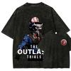 Gioco d'Azione Avventura Horror The Outlast Trials Stampa Grafica T-shirt Uomo Donna Streetwear Maglietta Oversize Cotone Lavato Retrò