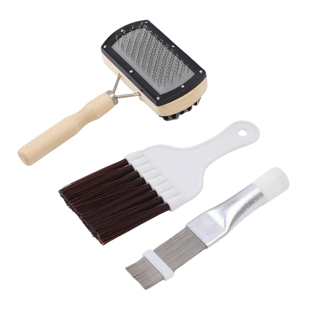 3 kusy kartáč na čištění lamel kondenzátoru klimatizace kartáč na čištění spirál chladničky nerezový čistič lamel klimatizace