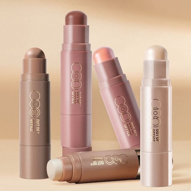 ВНЕ ОФИСА - Сияющий полупрозрачный контурирующий стик - 5 видов Blush - S01# Soft Apricot Sand - 5g