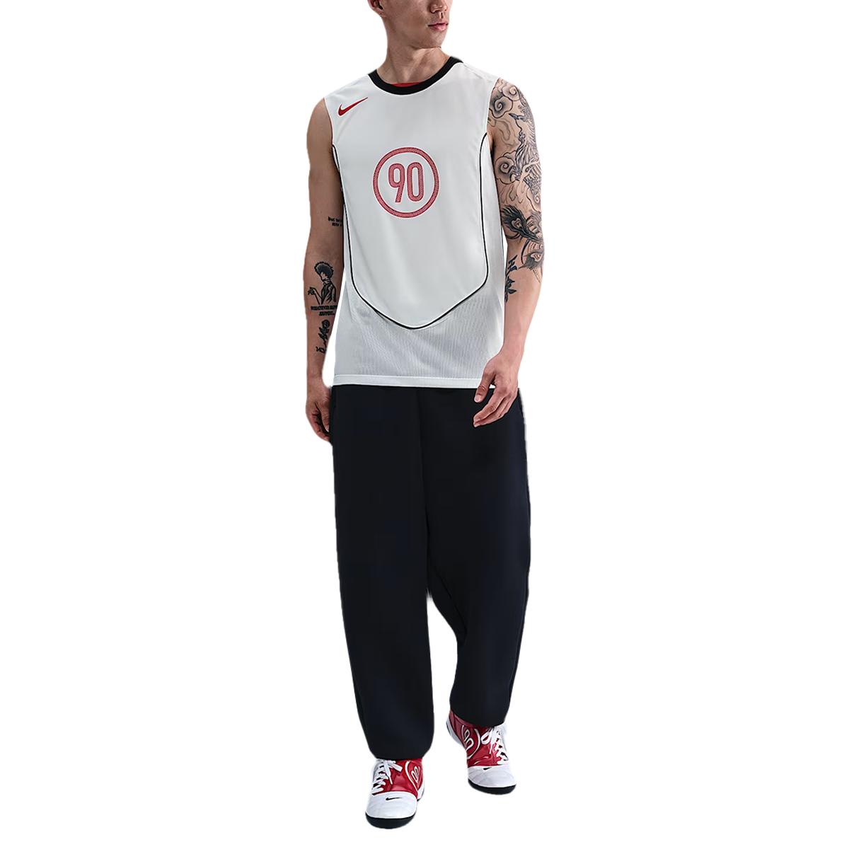 

Мужская футболка без рукавов Nike Dri-Fit SS25 Total 90, легкая, дышащая, с круглым вырезом, для футбола, топы HV1181-133 2XL