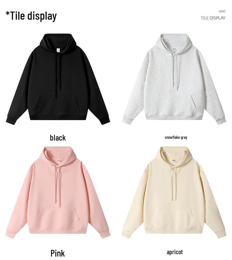 Women’s Retro Cotton White Hoodie – Autumn/Winter 2024 Loose Oversize Jacket Trend