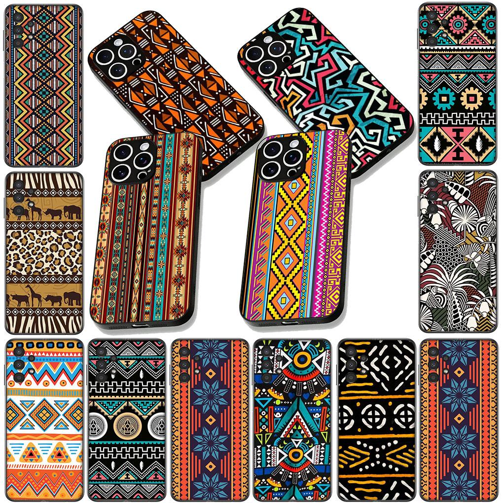 Design African Wax Print Phone Cover for Motorola Moto G86 G14 G35 G34 G45 G55 G64 G75 G85 G24 G15 G54 G57 Power Soft Case