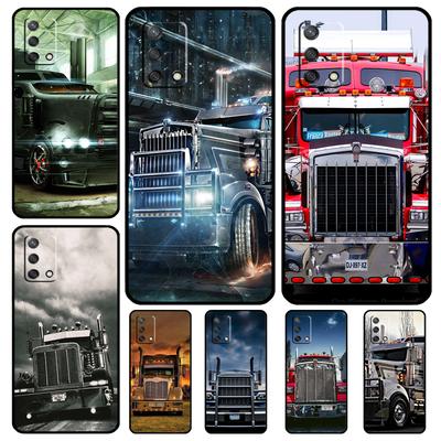 Cool Heavy Truck Car Case For OPPO A17 A54 A57 S A77 A74 A94 A5 A9 A53 A15 A16 A76 A96 A52 A72 A18 A58 A98 A78