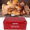 Brotkasten im europäischen Stil, Aufbewahrungsbehälter für Lebensmittel, Küchenzubehör für Bäckereien, Rot