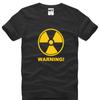 Nuclear Radiation Creative Life Printed T Shirt Unisex Short Sleeve O-Neck Cotton Unisex T-Shirt Cool Tee Shirt Homme Camisetas Hombre