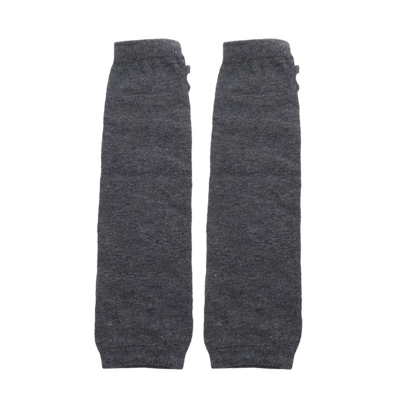 Neuer langer Armstulpen-Ärmelbezug Klassisch Rosa Schwarz und Weiß Gestreift Fingerlose Ellbogenhandschuhe Wärmer Gestricktes Handgelenkband