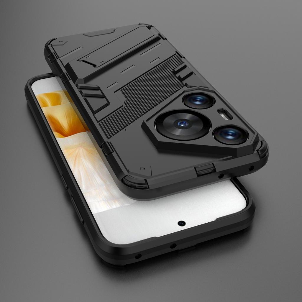 For Huawei Pura 70 Pro/Pura 70 Pro+ Case Kickstand PC+TPU Anti-drop Phone Cover