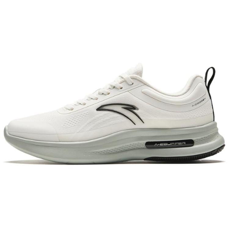 New Anta Cushioning, Wear Resistant Low Top Training Shoes Men's White 112417718-1