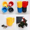 Premium Quality Build A Brick Mug With Unique Building Blocks Design Coffee Cup