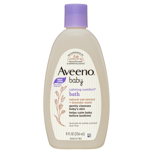 Aveeno Baby, Calming Comfort Bath, Lavender & Vanilla, 8 Fl Oz by Aveeno