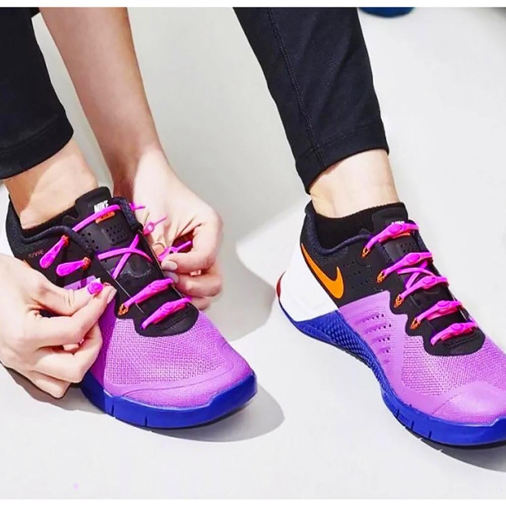 elastic silicone shoelaces