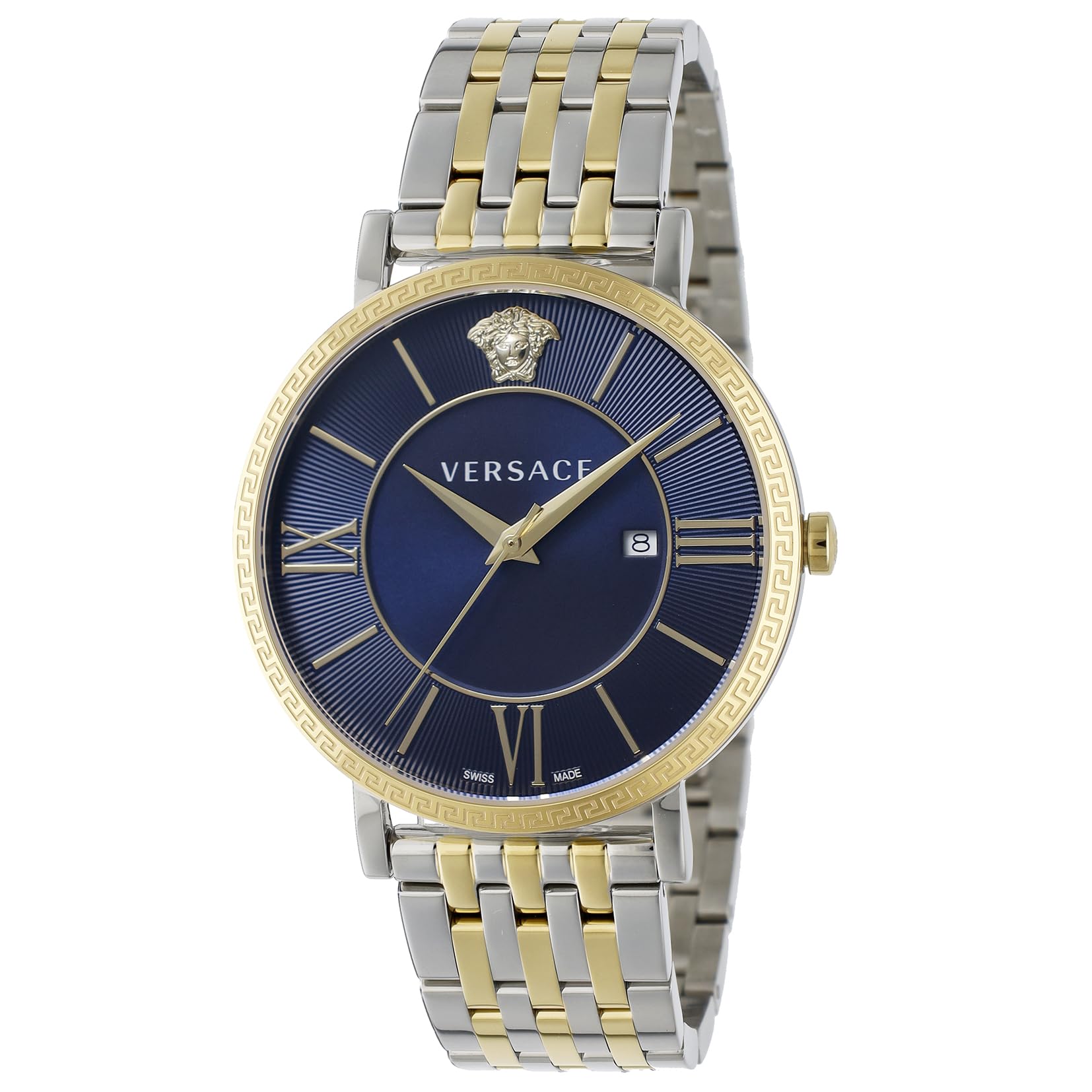 

Casual Watch Eternal VENCA0324 Yellow Gold [Versace] Men s [Item] синій
