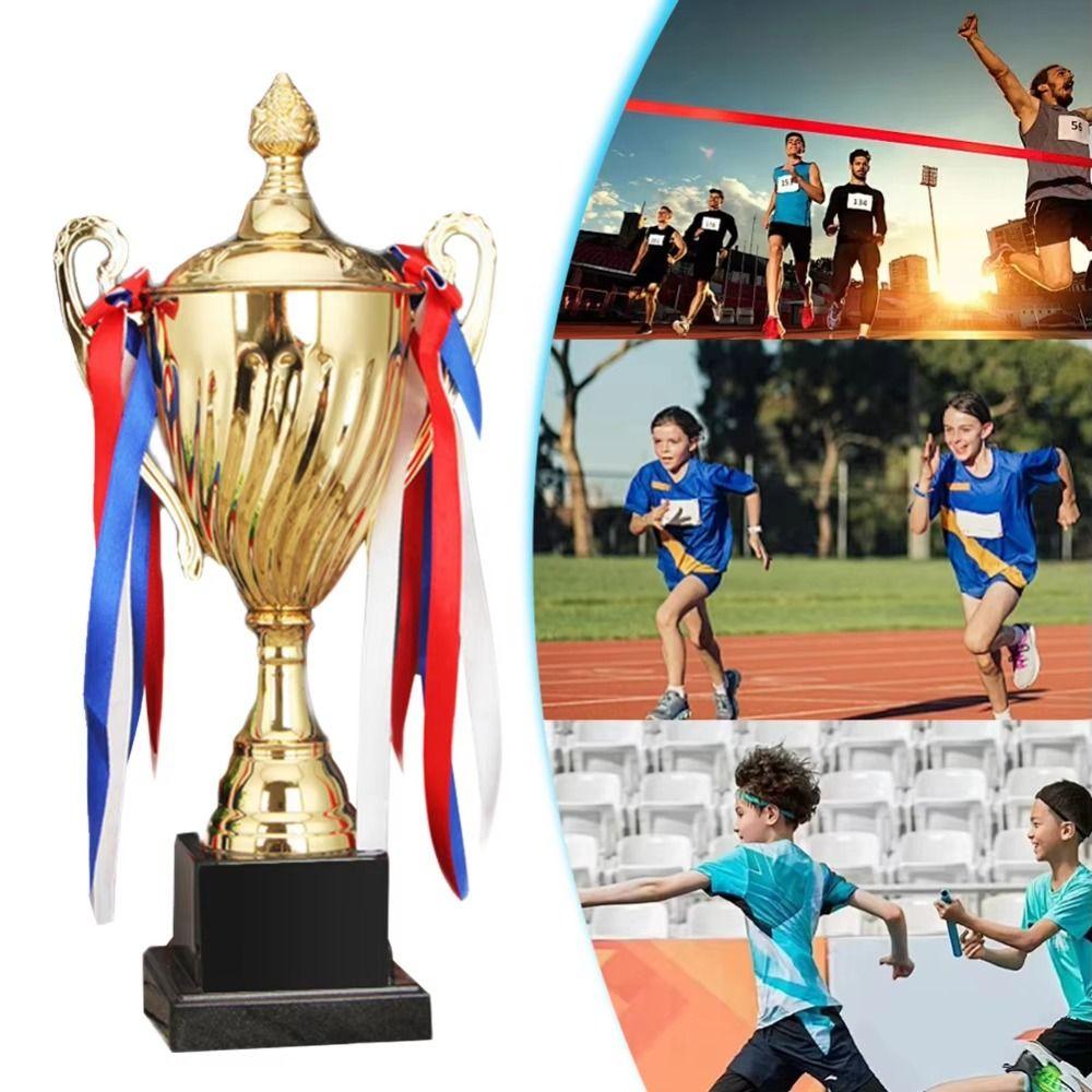 Large Size Gold Trophy Cup 29/33/36cm Sports Trophy Winner Recognition Award Trophy Championships