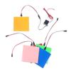 12V 10X10Cm El Flexible Electroluminescent Cold Light Source Cuttable Diy Luminous Frame Backlight Model Environmental Source