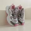 Women'S Summer  Silver Pink Dad Sneakers Breathable Casual Running Oes Lightweight Thi Bot Sports Oes
