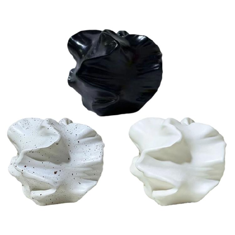 Resin Abstract Irregular Corals Shape Flower Vases For Floral Displays Elegant Shatterproof Pot For Living Room Decors