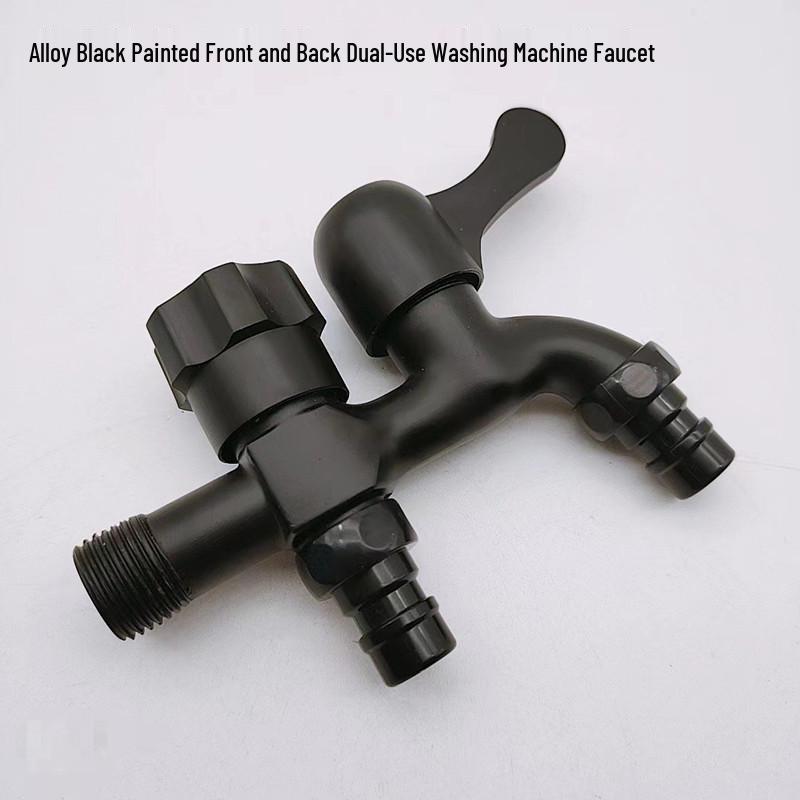 Dual-Outlet 4-Point Washing Machine Faucet with Household Switch