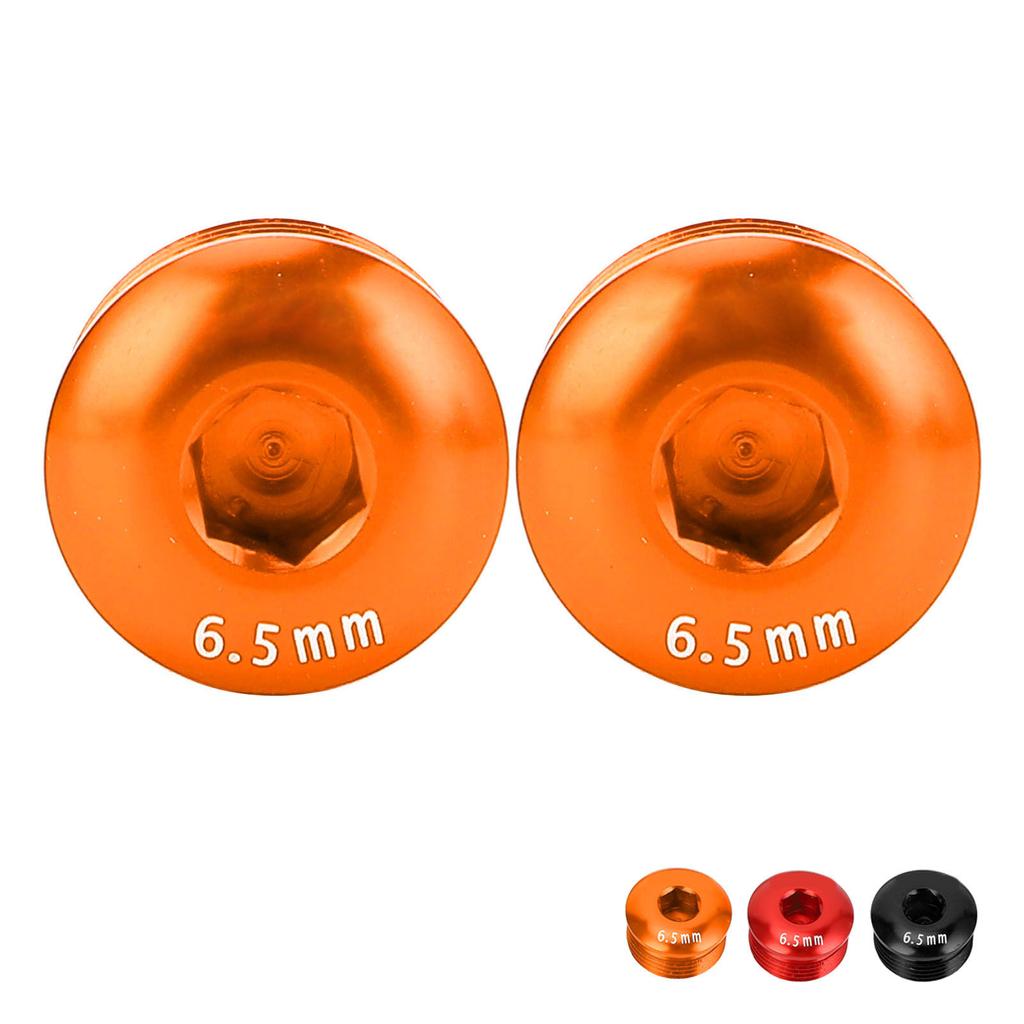 2pcs Mountain Cycle Pedal Cover M14 Pedal Screw Dust Cover Aluminum Alloy Repair Parts Riding Cyclin