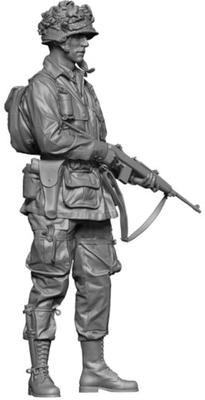 H3 Model 1/35 WWII US Airborne Division Battle of Carentan Rifleman #3 Resin Kit HS35074 (person)