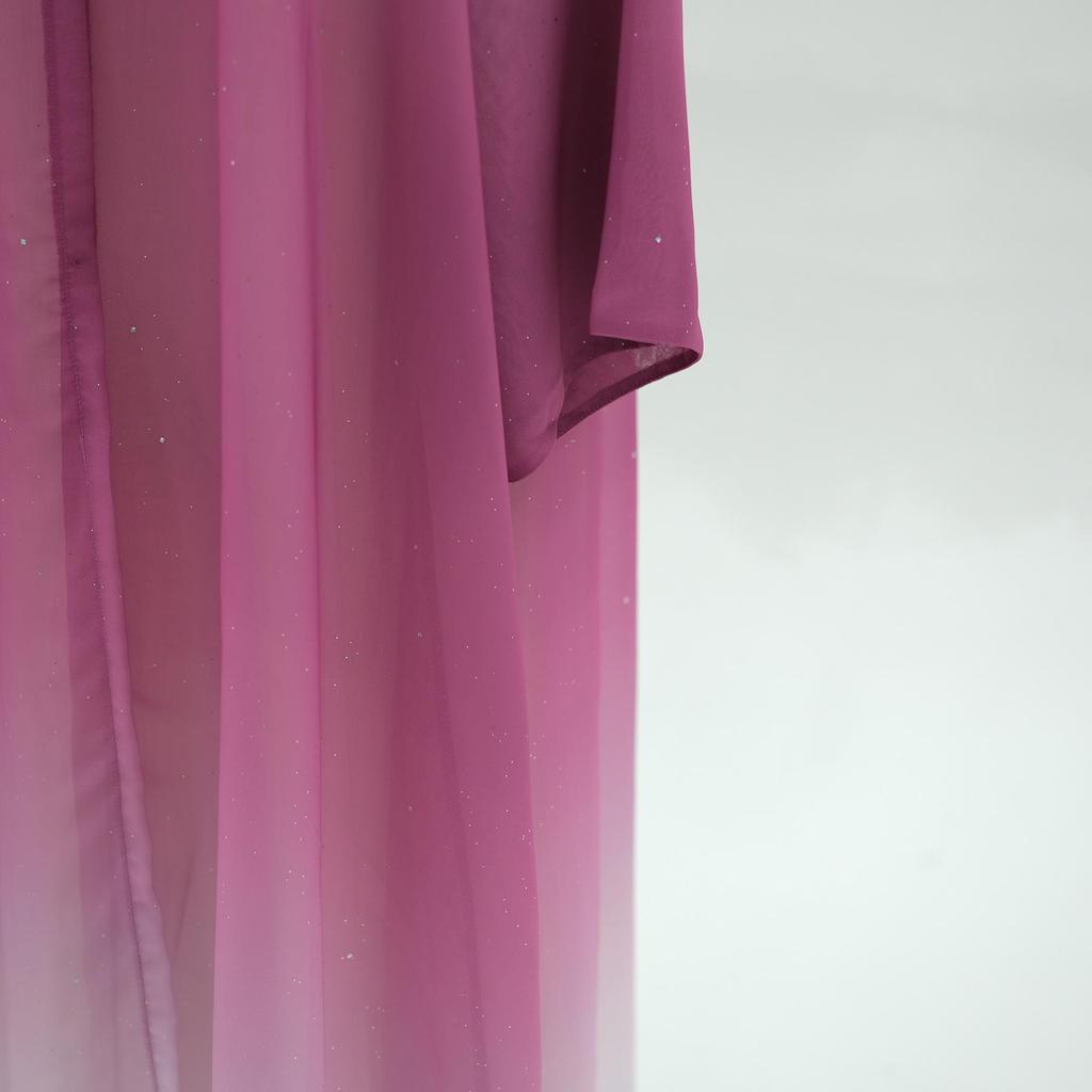 Opaska na głowę Loriya Gradient Color i codzienny kardigan imprezowy LR841 z 2024 roku