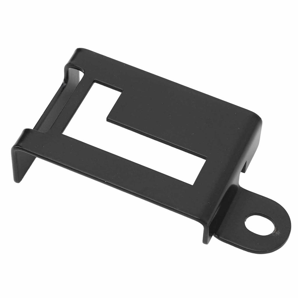 Motorrad Hinterradbremsflüssigkeitsbehälter Schutzschild Eisen Schwarz für KLX 300 KLX250S